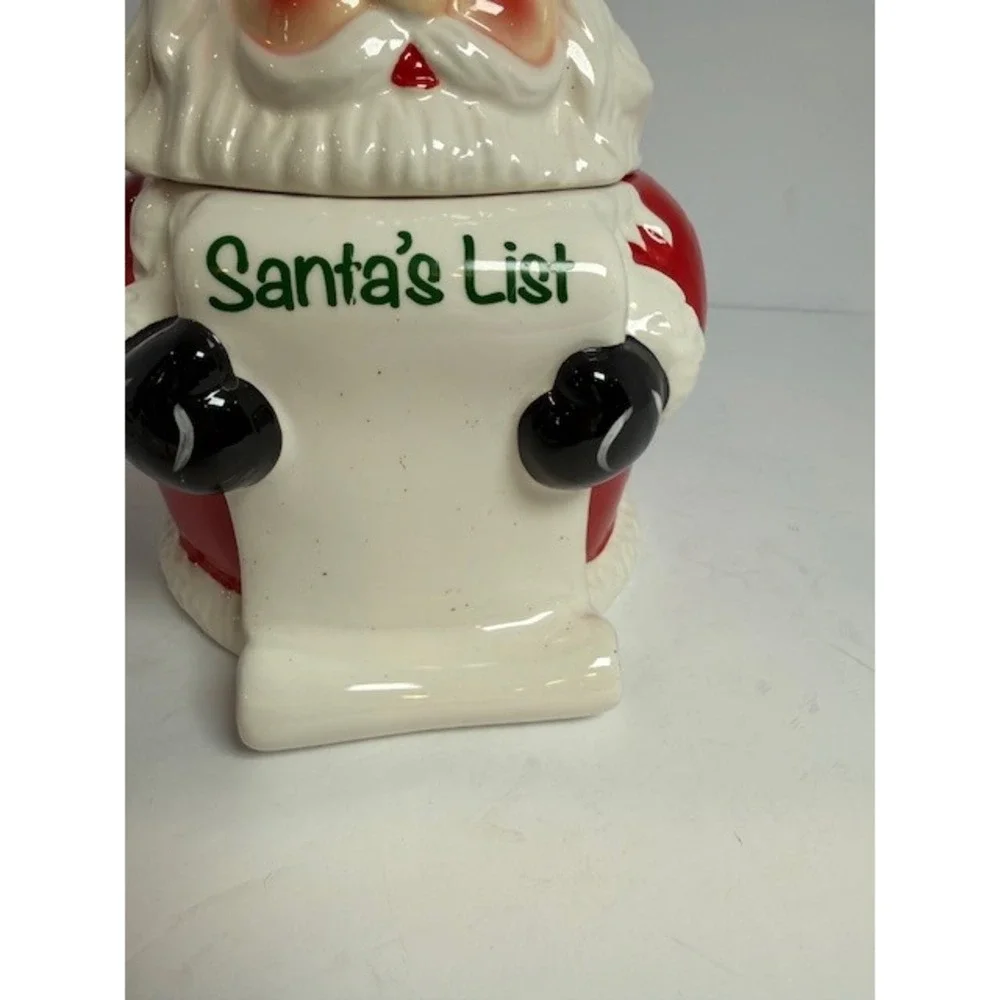 Scentsy‎ Santa's List Electric Wax Warmer Christmas Santa Claus Ceramic